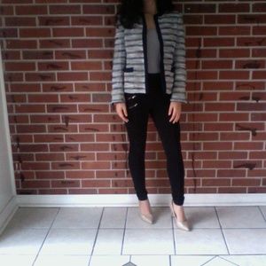 Kasper Striped Blazer